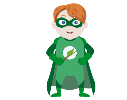superheroe-verde